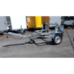 Remolque de transporte torreta 1500 Kgs cabrestante manual